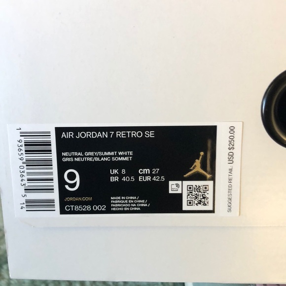 ❌SOLD ❌ 
Air Jordan Retro SE - Picture 7 of 7